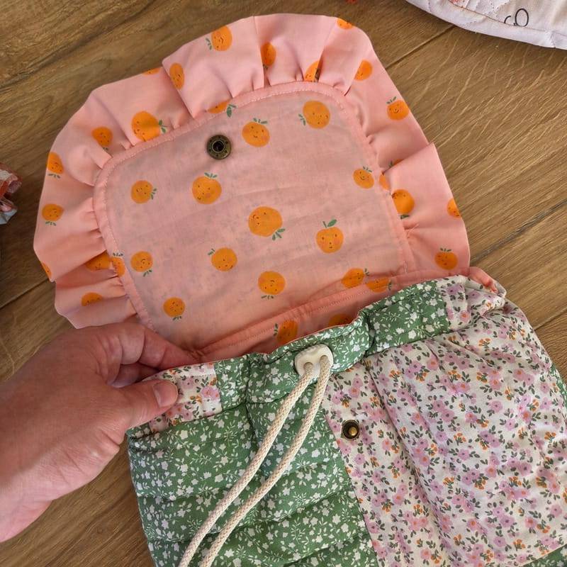 Sac à dos fleuri - image 2